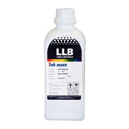 Чернила для EPSON (T0599) (1л, light light black,Pigment) EIM-2400LLB Ink-Mate