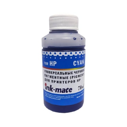 Чернила универсальные для HP (70мл, cyan, Pigment) HIMB-UPC Ink-Mate