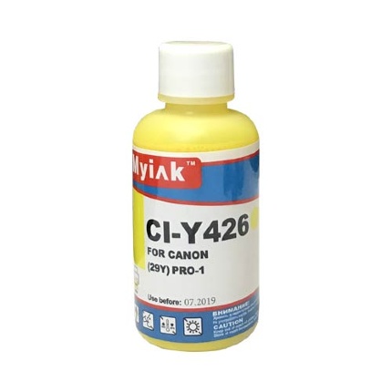 Чернила для CANON PGI-29Y (100мл,yellow, Pigment) CI-Y426 EverBrite™ MyInk