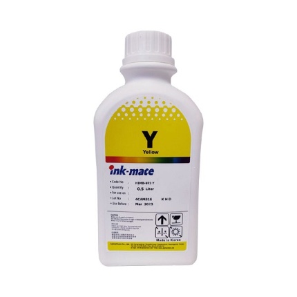 Чернила для HP (973) X452dw/X477dw/x577dw/x576dw (500мл,yellow, Pigment) HIM-973PY Ink-Mate