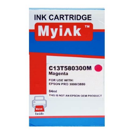 Картридж для (T5803) EPSON St Pro 3800/3880 кр (84ml, Pigment, необходим чип оригинального картриджа) MyInk