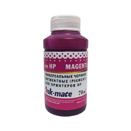 Чернила универсальные для HP (70мл, magenta, Pigment) HIMB-UPM Ink-Mate