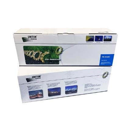Тонер-картридж для (TK-5140C) KYOCERA ECOSYS P6130/M6030/M6530 (5K) син UNITON Premium GREEN LINE