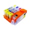 Набор картриджей ПЗК (920) для HP Officejet 6000/6500/7000/7500 / chip/ 4 шт Re-HP920 IST
