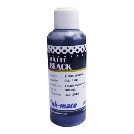 Чернила для EPSON (T0878) R1900/2000 (100мл, matte black, Pigment) EIMUB-1900MB Ink-Mate