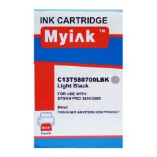 Картридж для (T5807) EPSON St Pro 3800/3880 серый (84ml, Pigment, необходим чип оригинального картриджа) MyInk