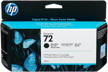 Картридж HP C9403A №72  черный матовый оригинальный