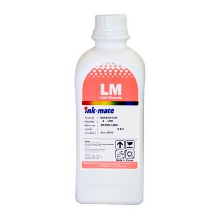 Чернила для EPSON (T6736) L800 (1л, light magenta,Dye ) EIM-801LM Ink-Mate