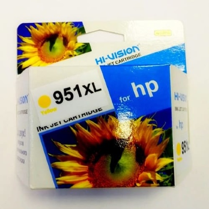 Картридж совместимый (аналоговый) для Hewlett-Packard №951XLY (CN047AE) YELLOW HI VISION
