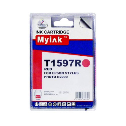 Картридж для (T1597) EPSON St Photo R2000 кр (18,4ml, Pigment) MyInk