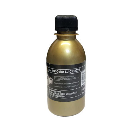 Тонер для HP Color LJ CP 2025/CM 2320  (фл,100,ч,Chemical MKI) Gold ATM