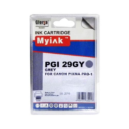Картридж для CANON PGI-29GY PIXMA PRO-1 серый  MyInk