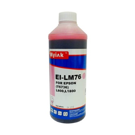 Чернила для EPSON (T6736) L800/ L1800 (1л, light magenta) EI-LM76 Gloria™ MyInk