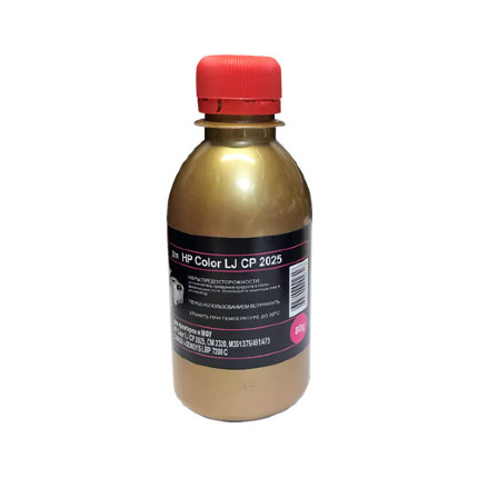 Тонер для HP Color LJ CP 2025/CM 2320  (фл,80,кр,glossy,Chemical MKI) Gold ATM