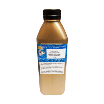 Тонер для KONICA MINOLTA Bizhub C224/C224e, SINDOH D201,D202 (фл,435,син,NonChem) Gold ATM