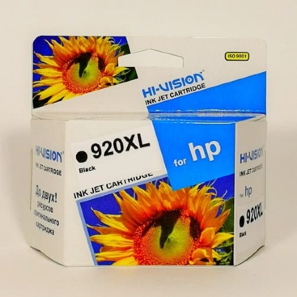 Картридж совместимый (аналоговый) для Hewlett-Packard  №920XL (CD975AE) Black HI VISION 