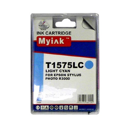 Картридж для (T1575) EPSON St Photo R3000 св.син MyInk