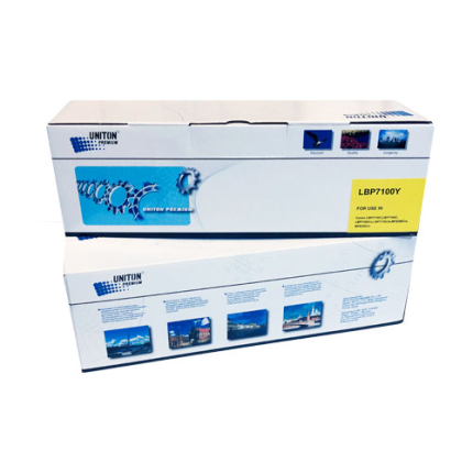 Картридж для CANON LBP-7100  Cartridge 731Y желт (1,5K) UNITON Premium