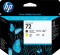 Печатающая  головка HP 72 DESIGNJET черный матовый/желтый  (C9384A)
