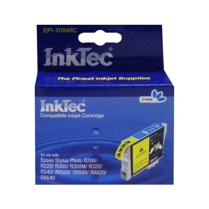 Картридж для (T0482) EPSON R200/300/RX500/600 син InkTec