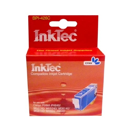 Картридж для CANON  CLI-426 C PIXMA iP4840/MG5140/5240/6140/8140 син InkTec