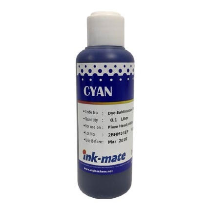 Чернила сублимационные для EPSON (100мл,cyan) TIMB-P40C Ink-Mate